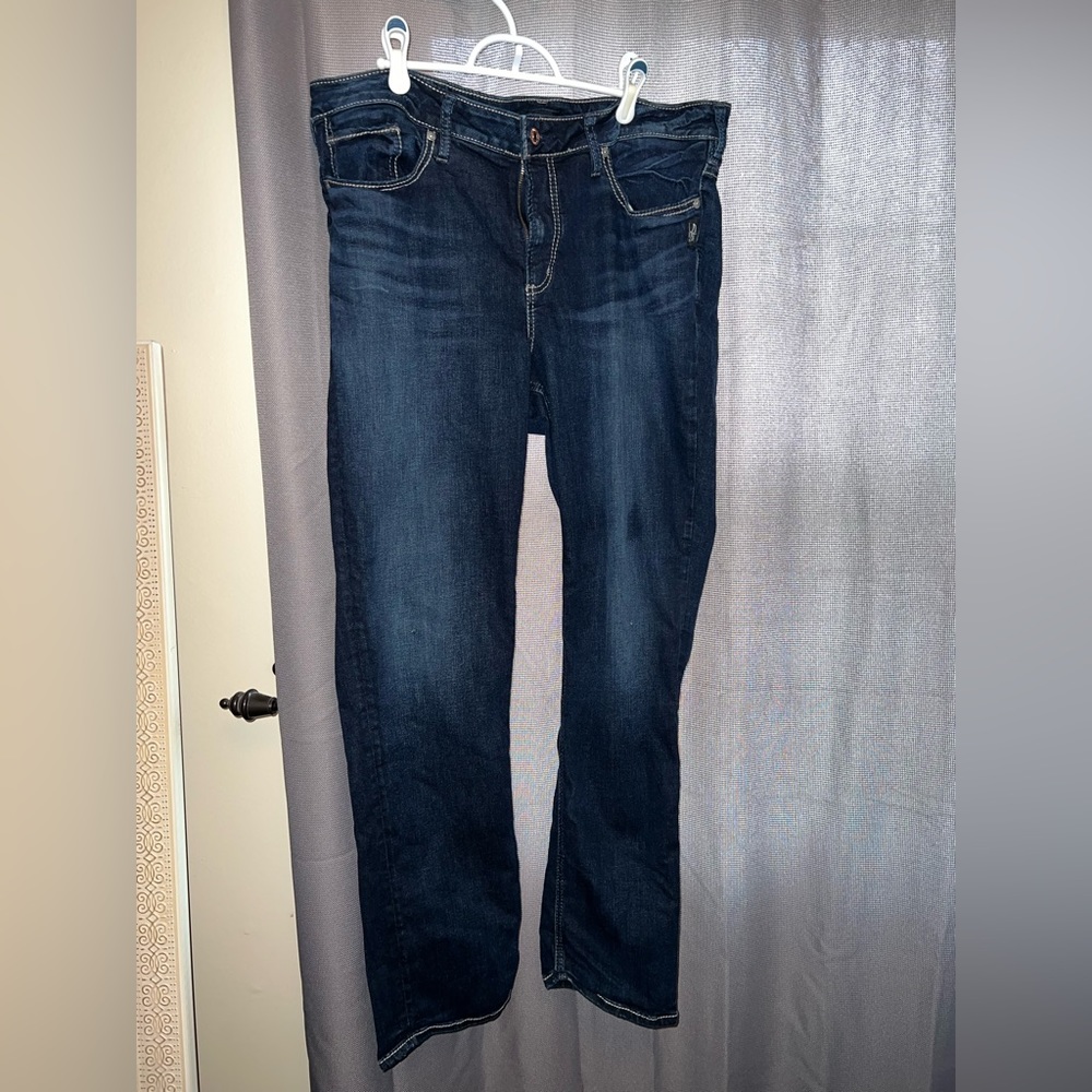 Silver jeans
